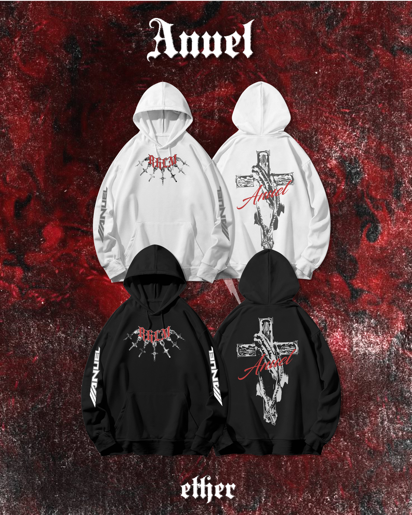 ANUEL BLESSED EDITION HOODIE
