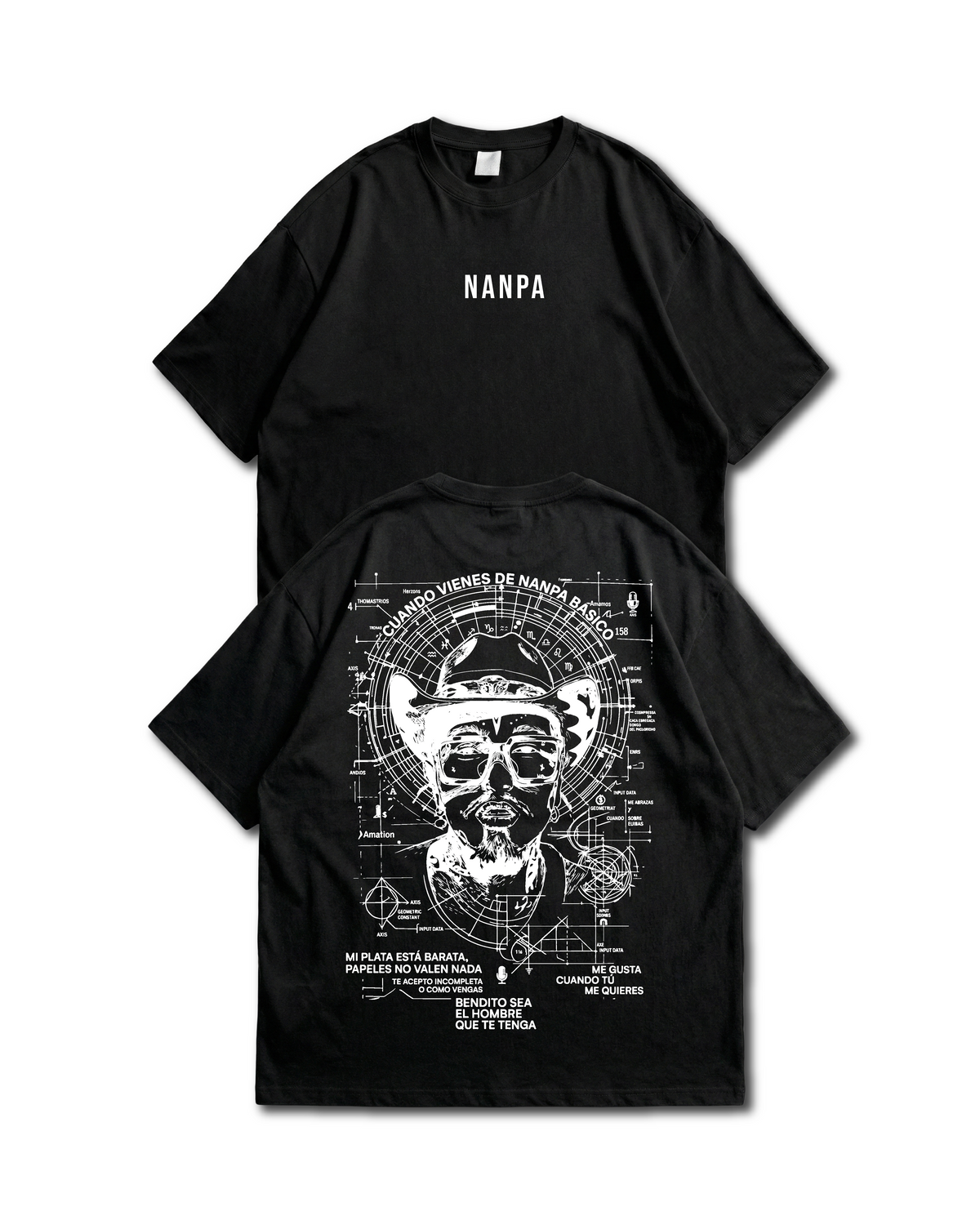 NANPA CAMISETA VERSION NEGRA