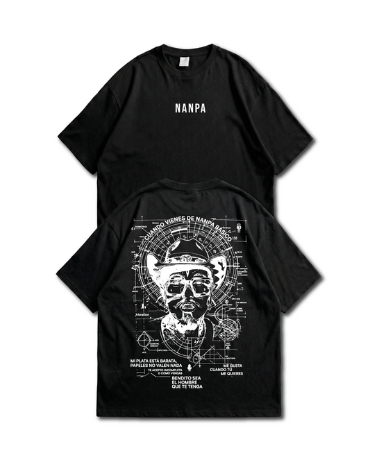 NANPA CAMISETA VERSION NEGRA
